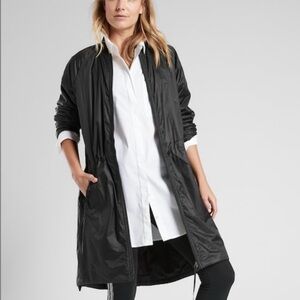 Athleta Black Insulated Parka NWOT Size XS